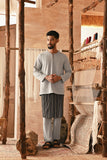 The Asal Kita Men Baju Melayu Teluk Belanga - Grey