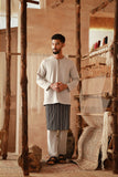 The Asal Kita Men Baju Melayu Teluk Belanga - Grey