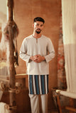 The Asal Kita Men Baju Melayu Teluk Belanga - Grey