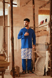 The Asal Kita Men Baju Melayu Teluk Belanga - Classic Blue