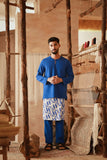 The Asal Kita Men Baju Melayu Teluk Belanga - Classic Blue