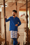The Asal Kita Men Baju Melayu Teluk Belanga - Classic Blue