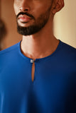 The Asal Kita Men Baju Melayu Teluk Belanga - Classic Blue