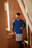 The Asal Kita Men Baju Melayu Teluk Belanga - Classic Blue