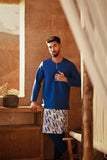 The Asal Kita Men Baju Melayu Teluk Belanga - Classic Blue