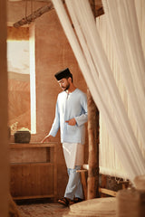 The Asal Kita Men Baju Melayu Teluk Belanga - Clean Blue