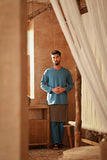 The Asal Kita Men Baju Melayu Teluk Belanga - Jade Teal