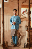 The Asal Kita Men Baju Melayu Teluk Belanga - Jade Teal