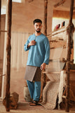 The Asal Kita Men Baju Melayu Teluk Belanga - Jade Teal