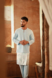 The Asal Kita Men Baju Melayu Teluk Belanga - Baby Blue