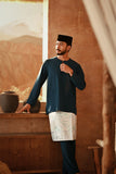 The Asal Kita Men Baju Melayu Teluk Belanga - Deep Teal