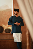 The Asal Kita Men Baju Melayu Teluk Belanga - Deep Teal