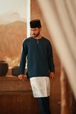 The Asal Kita Men Baju Melayu Teluk Belanga - Deep Teal