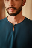 The Asal Kita Men Baju Melayu Teluk Belanga - Deep Teal