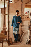 The Asal Kita Men Baju Melayu Teluk Belanga - Deep Teal