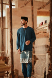 The Asal Kita Men Baju Melayu Teluk Belanga - Deep Teal