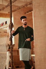 The Asal Kita Men Baju Melayu Teluk Belanga - Emerald Green