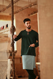 The Asal Kita Men Baju Melayu Teluk Belanga - Emerald Green