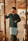 The Asal Kita Men Baju Melayu Teluk Belanga - Emerald Green