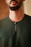 The Asal Kita Men Baju Melayu Teluk Belanga - Emerald Green