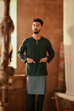 The Asal Kita Men Baju Melayu Teluk Belanga - Emerald Green