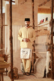 The Asal Kita Men Baju Melayu Teluk Belanga - Champagne Yellow