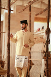 The Asal Kita Men Baju Melayu Teluk Belanga - Champagne Yellow