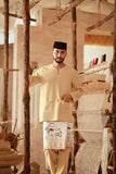 The Asal Kita Men Baju Melayu Teluk Belanga - Champagne Yellow
