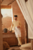 The Asal Kita Men Baju Melayu Teluk Belanga - Champagne Yellow