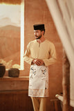 The Asal Kita Men Baju Melayu Teluk Belanga - Champagne Yellow