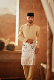 The Asal Kita Men Baju Melayu Teluk Belanga - Champagne Yellow
