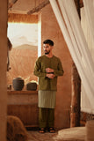 The Asal Kita Men Baju Melayu Teluk Belanga - Green Olive