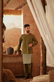 The Asal Kita Men Baju Melayu Teluk Belanga - Green Olive