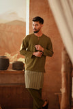 The Asal Kita Men Baju Melayu Teluk Belanga - Green Olive