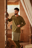 The Asal Kita Men Baju Melayu Teluk Belanga - Green Olive