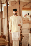 The Asal Kita Men Baju Melayu Teluk Belanga - Pastel Yellow