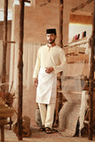 The Asal Kita Men Baju Melayu Teluk Belanga - Pastel Yellow