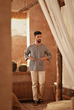 The Asal Kita Men 3/4 Sleeve Kurta - Frostgrid