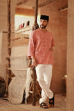 The Asal Kita Men 3/4 Sleeve Kurta - Blushgrid
