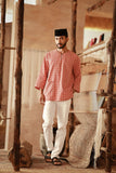 The Asal Kita Men 3/4 Sleeve Kurta - Blushgrid