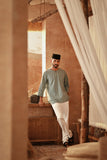 The Asal Kita Men 3/4 Sleeve Kurta - Mintgrid