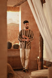 The Asal Kita Men 3/4 Sleeve Kurta - Sovereign