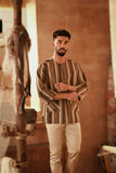 The Asal Kita Men 3/4 Sleeve Kurta - Sovereign