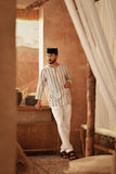 The Asal Kita Men 3/4 Sleeve Kurta - Olivine