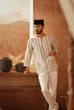 The Asal Kita Men 3/4 Sleeve Kurta - Olivine