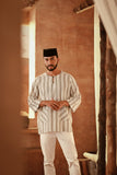 The Asal Kita Men 3/4 Sleeve Kurta - Olivine