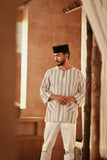 The Asal Kita Men 3/4 Sleeve Kurta - Olivine