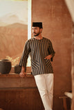 The Asal Kita Men 3/4 Sleeve Kurta - Molten Richline