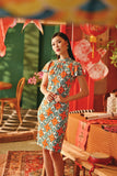 The Fei Yang Women Flutter Sleeves Cheongsam Dress - Ancestry