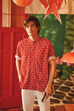 The Fei Yang Men Cord Knot Oriental Shirt - Fusion